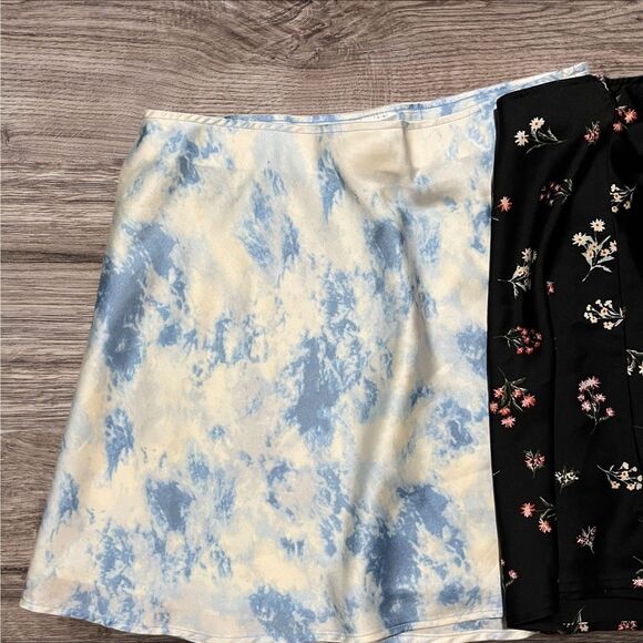 Womens No Boundaries Silk Skirt Lot-medium - Picture 4 of 8